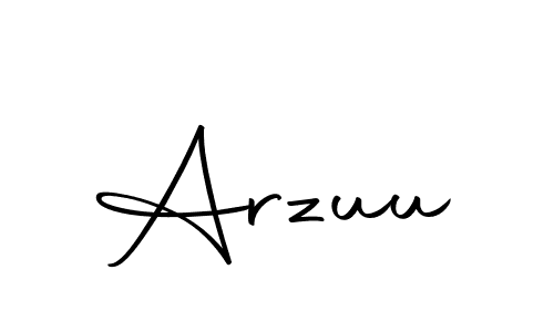 Design your own signature with our free online signature maker. With this signature software, you can create a handwritten (Autography-DOLnW) signature for name Arzuu. Arzuu signature style 10 images and pictures png