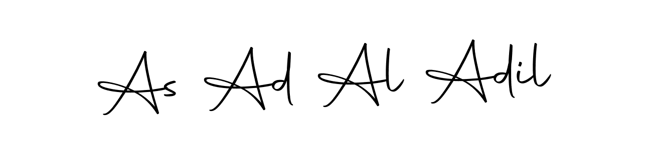 if you are searching for the best signature style for your name As Ad Al Adil. so please give up your signature search. here we have designed multiple signature styles  using Autography-DOLnW. As Ad Al Adil signature style 10 images and pictures png