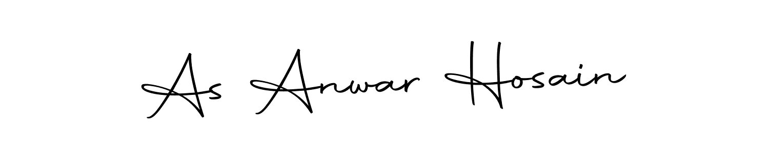 Make a short As Anwar Hosain signature style. Manage your documents anywhere anytime using Autography-DOLnW. Create and add eSignatures, submit forms, share and send files easily. As Anwar Hosain signature style 10 images and pictures png