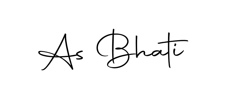 It looks lik you need a new signature style for name As Bhati. Design unique handwritten (Autography-DOLnW) signature with our free signature maker in just a few clicks. As Bhati signature style 10 images and pictures png