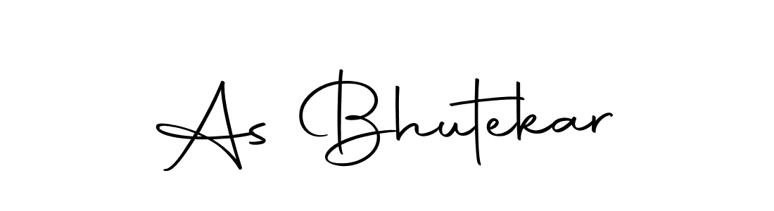 As Bhutekar stylish signature style. Best Handwritten Sign (Autography-DOLnW) for my name. Handwritten Signature Collection Ideas for my name As Bhutekar. As Bhutekar signature style 10 images and pictures png