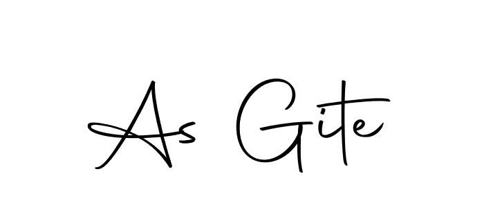 As Gite stylish signature style. Best Handwritten Sign (Autography-DOLnW) for my name. Handwritten Signature Collection Ideas for my name As Gite. As Gite signature style 10 images and pictures png