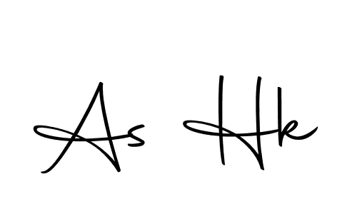 How to make As Hk signature? Autography-DOLnW is a professional autograph style. Create handwritten signature for As Hk name. As Hk signature style 10 images and pictures png