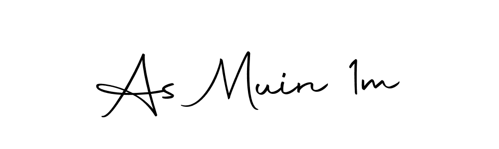 Also we have As Muin 1m name is the best signature style. Create professional handwritten signature collection using Autography-DOLnW autograph style. As Muin 1m signature style 10 images and pictures png