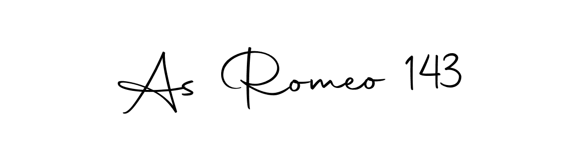 You should practise on your own different ways (Autography-DOLnW) to write your name (As Romeo 143) in signature. don't let someone else do it for you. As Romeo 143 signature style 10 images and pictures png