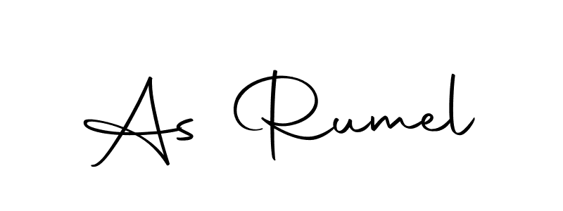 Make a beautiful signature design for name As Rumel. Use this online signature maker to create a handwritten signature for free. As Rumel signature style 10 images and pictures png