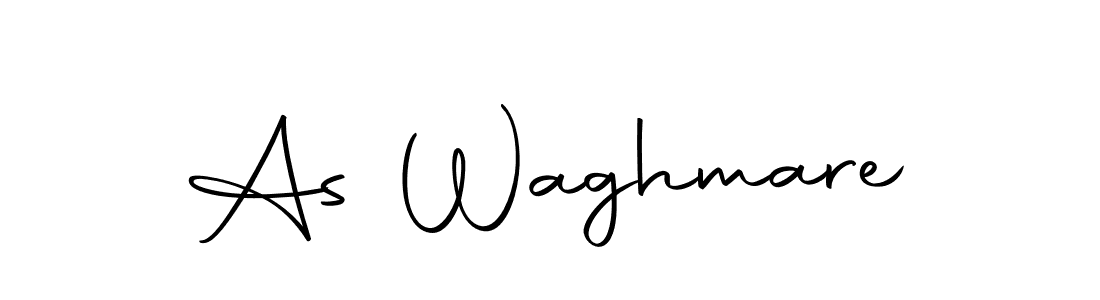 You should practise on your own different ways (Autography-DOLnW) to write your name (As Waghmare) in signature. don't let someone else do it for you. As Waghmare signature style 10 images and pictures png