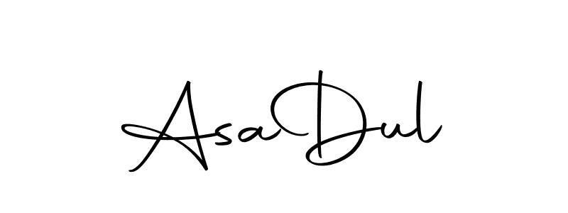 Create a beautiful signature design for name Asa  Dul. With this signature (Autography-DOLnW) fonts, you can make a handwritten signature for free. Asa  Dul signature style 10 images and pictures png