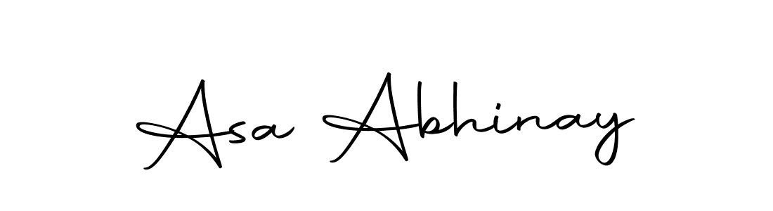 Create a beautiful signature design for name Asa Abhinay. With this signature (Autography-DOLnW) fonts, you can make a handwritten signature for free. Asa Abhinay signature style 10 images and pictures png