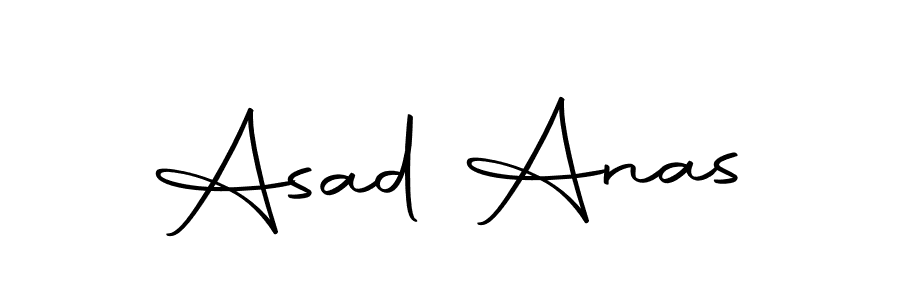 Design your own signature with our free online signature maker. With this signature software, you can create a handwritten (Autography-DOLnW) signature for name Asad Anas. Asad Anas signature style 10 images and pictures png