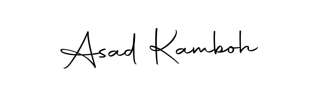 You can use this online signature creator to create a handwritten signature for the name Asad Kamboh. This is the best online autograph maker. Asad Kamboh signature style 10 images and pictures png