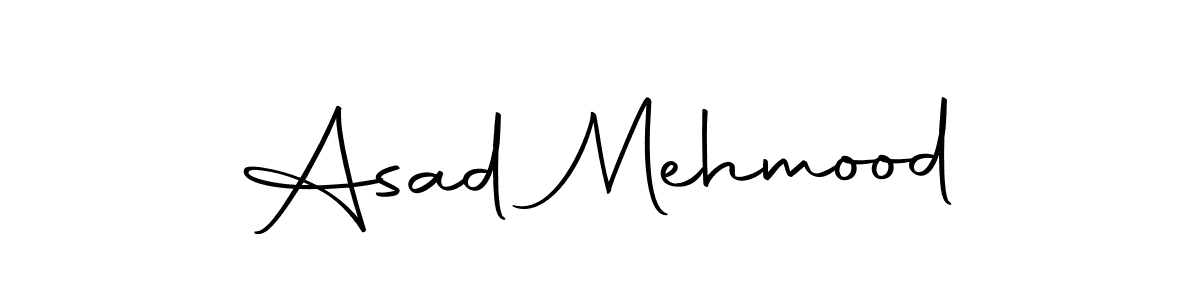 How to make Asad Mehmood name signature. Use Autography-DOLnW style for creating short signs online. This is the latest handwritten sign. Asad Mehmood signature style 10 images and pictures png