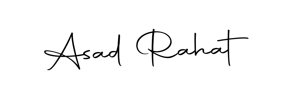 if you are searching for the best signature style for your name Asad Rahat. so please give up your signature search. here we have designed multiple signature styles  using Autography-DOLnW. Asad Rahat signature style 10 images and pictures png