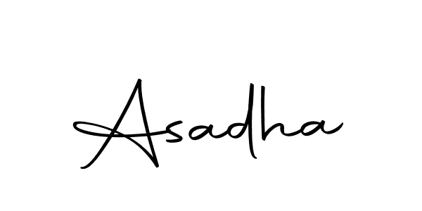 Create a beautiful signature design for name Asadha. With this signature (Autography-DOLnW) fonts, you can make a handwritten signature for free. Asadha signature style 10 images and pictures png