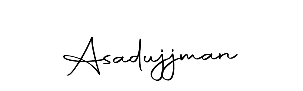 The best way (Autography-DOLnW) to make a short signature is to pick only two or three words in your name. The name Asadujjman include a total of six letters. For converting this name. Asadujjman signature style 10 images and pictures png