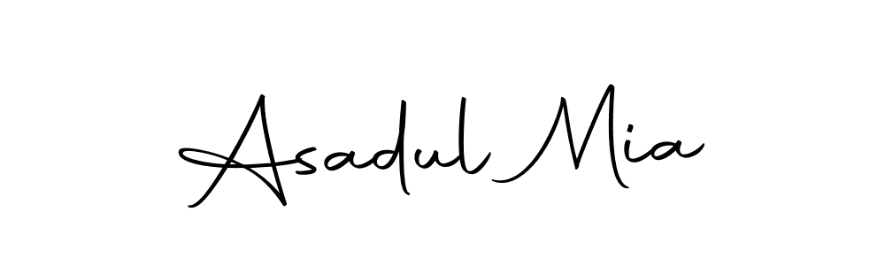 Make a beautiful signature design for name Asadul Mia. Use this online signature maker to create a handwritten signature for free. Asadul Mia signature style 10 images and pictures png