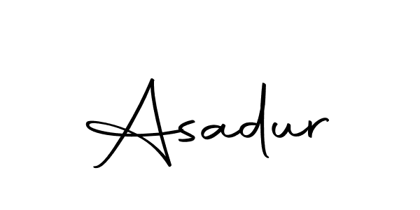 How to make Asadur name signature. Use Autography-DOLnW style for creating short signs online. This is the latest handwritten sign. Asadur signature style 10 images and pictures png