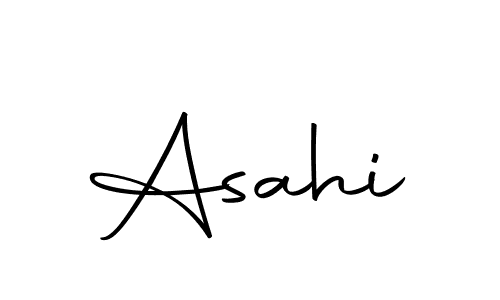 Use a signature maker to create a handwritten signature online. With this signature software, you can design (Autography-DOLnW) your own signature for name Asahi. Asahi signature style 10 images and pictures png