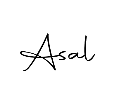 Use a signature maker to create a handwritten signature online. With this signature software, you can design (Autography-DOLnW) your own signature for name Asal. Asal signature style 10 images and pictures png