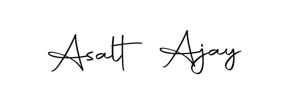 This is the best signature style for the Asalt Ajay name. Also you like these signature font (Autography-DOLnW). Mix name signature. Asalt Ajay signature style 10 images and pictures png