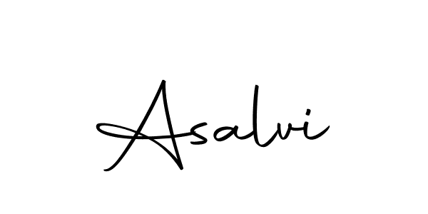 Make a beautiful signature design for name Asalvi. Use this online signature maker to create a handwritten signature for free. Asalvi signature style 10 images and pictures png