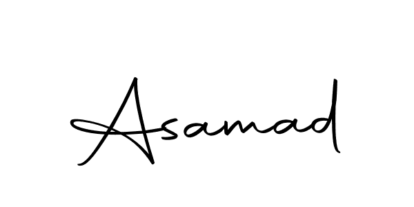 How to make Asamad signature? Autography-DOLnW is a professional autograph style. Create handwritten signature for Asamad name. Asamad signature style 10 images and pictures png
