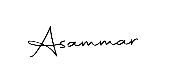 Use a signature maker to create a handwritten signature online. With this signature software, you can design (Autography-DOLnW) your own signature for name Asammar. Asammar signature style 10 images and pictures png