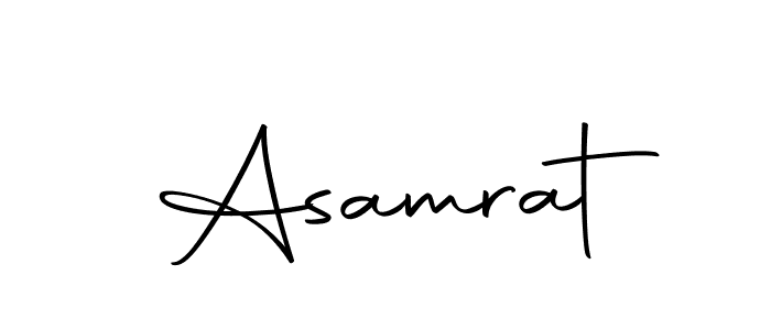 You should practise on your own different ways (Autography-DOLnW) to write your name (Asamrat) in signature. don't let someone else do it for you. Asamrat signature style 10 images and pictures png