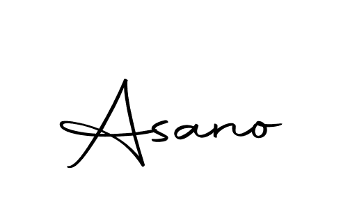 You should practise on your own different ways (Autography-DOLnW) to write your name (Asano) in signature. don't let someone else do it for you. Asano signature style 10 images and pictures png