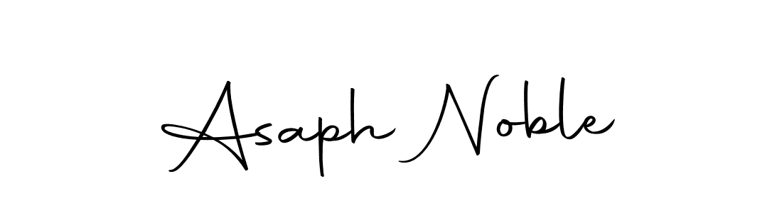 Asaph Noble stylish signature style. Best Handwritten Sign (Autography-DOLnW) for my name. Handwritten Signature Collection Ideas for my name Asaph Noble. Asaph Noble signature style 10 images and pictures png