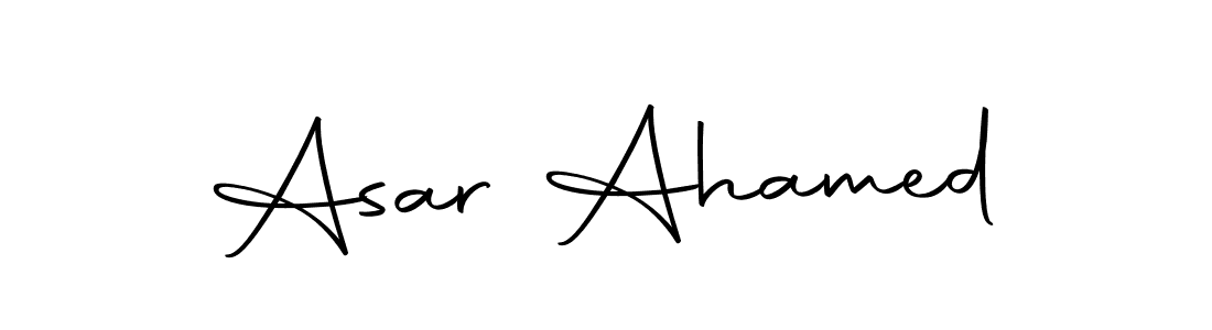 You can use this online signature creator to create a handwritten signature for the name Asar Ahamed. This is the best online autograph maker. Asar Ahamed signature style 10 images and pictures png