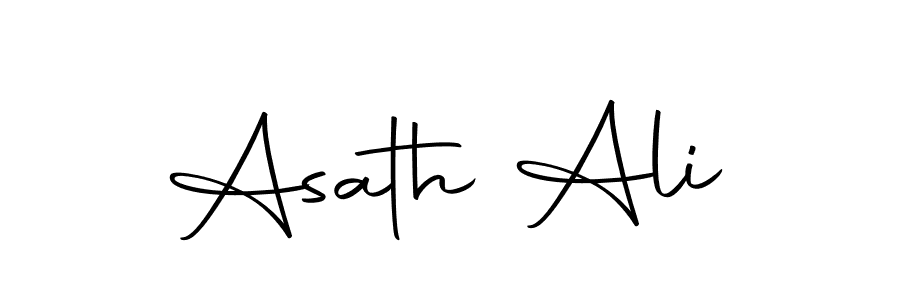 You should practise on your own different ways (Autography-DOLnW) to write your name (Asath Ali) in signature. don't let someone else do it for you. Asath Ali signature style 10 images and pictures png