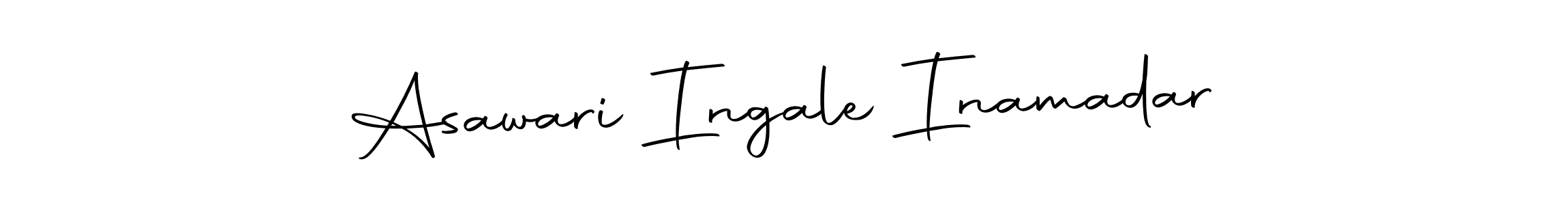 You can use this online signature creator to create a handwritten signature for the name Asawari Ingale Inamadar. This is the best online autograph maker. Asawari Ingale Inamadar signature style 10 images and pictures png