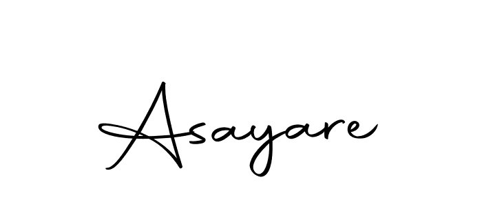 if you are searching for the best signature style for your name Asayare. so please give up your signature search. here we have designed multiple signature styles  using Autography-DOLnW. Asayare signature style 10 images and pictures png