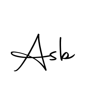 Create a beautiful signature design for name Asb. With this signature (Autography-DOLnW) fonts, you can make a handwritten signature for free. Asb signature style 10 images and pictures png