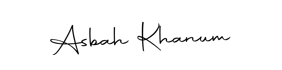 You should practise on your own different ways (Autography-DOLnW) to write your name (Asbah Khanum) in signature. don't let someone else do it for you. Asbah Khanum signature style 10 images and pictures png