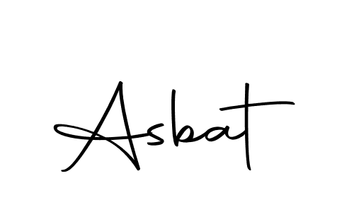 You should practise on your own different ways (Autography-DOLnW) to write your name (Asbat) in signature. don't let someone else do it for you. Asbat signature style 10 images and pictures png
