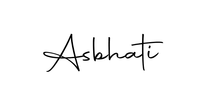 Make a beautiful signature design for name Asbhati. With this signature (Autography-DOLnW) style, you can create a handwritten signature for free. Asbhati signature style 10 images and pictures png