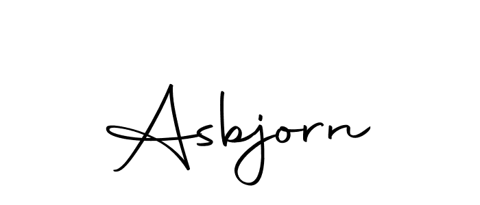 How to make Asbjorn name signature. Use Autography-DOLnW style for creating short signs online. This is the latest handwritten sign. Asbjorn signature style 10 images and pictures png