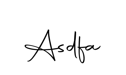 Design your own signature with our free online signature maker. With this signature software, you can create a handwritten (Autography-DOLnW) signature for name Asdfa. Asdfa signature style 10 images and pictures png