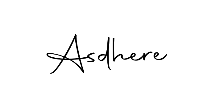 if you are searching for the best signature style for your name Asdhere. so please give up your signature search. here we have designed multiple signature styles  using Autography-DOLnW. Asdhere signature style 10 images and pictures png