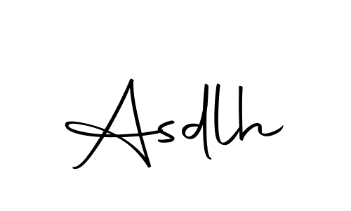 You should practise on your own different ways (Autography-DOLnW) to write your name (Asdlh) in signature. don't let someone else do it for you. Asdlh signature style 10 images and pictures png