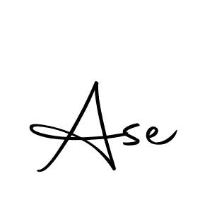 How to make Ase signature? Autography-DOLnW is a professional autograph style. Create handwritten signature for Ase name. Ase signature style 10 images and pictures png