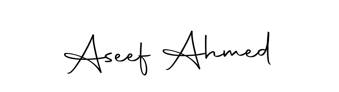 How to make Aseef Ahmed signature? Autography-DOLnW is a professional autograph style. Create handwritten signature for Aseef Ahmed name. Aseef Ahmed signature style 10 images and pictures png