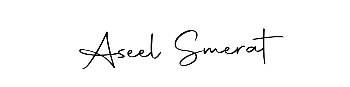 The best way (Autography-DOLnW) to make a short signature is to pick only two or three words in your name. The name Aseel Smerat include a total of six letters. For converting this name. Aseel Smerat signature style 10 images and pictures png