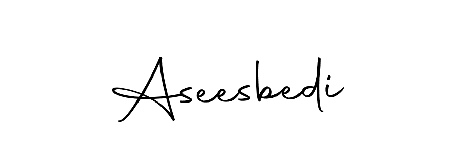 Aseesbedi stylish signature style. Best Handwritten Sign (Autography-DOLnW) for my name. Handwritten Signature Collection Ideas for my name Aseesbedi. Aseesbedi signature style 10 images and pictures png