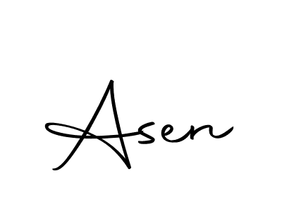 Also we have Asen name is the best signature style. Create professional handwritten signature collection using Autography-DOLnW autograph style. Asen signature style 10 images and pictures png
