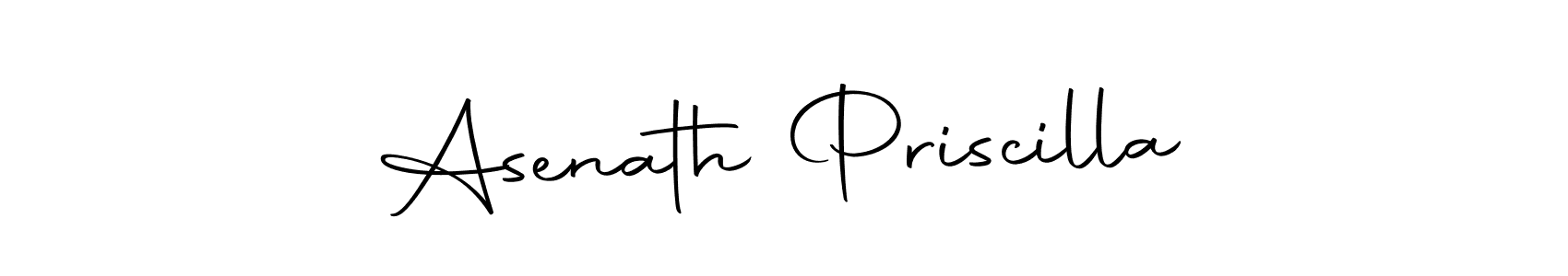 Asenath Priscilla stylish signature style. Best Handwritten Sign (Autography-DOLnW) for my name. Handwritten Signature Collection Ideas for my name Asenath Priscilla. Asenath Priscilla signature style 10 images and pictures png