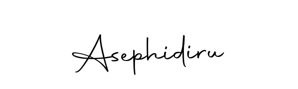 Create a beautiful signature design for name Asephidiru. With this signature (Autography-DOLnW) fonts, you can make a handwritten signature for free. Asephidiru signature style 10 images and pictures png