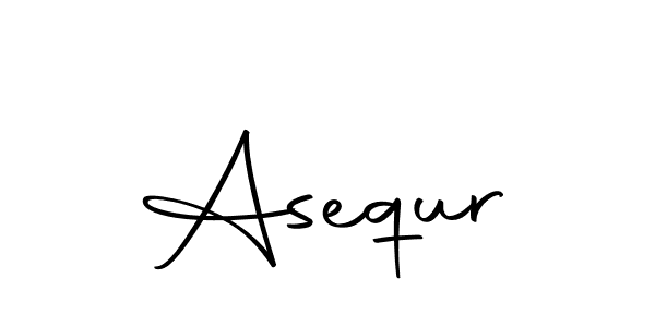 Create a beautiful signature design for name Asequr. With this signature (Autography-DOLnW) fonts, you can make a handwritten signature for free. Asequr signature style 10 images and pictures png